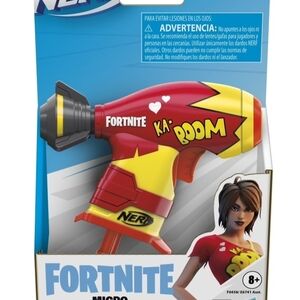 NERF Fortnite Red and Yellow Blaster